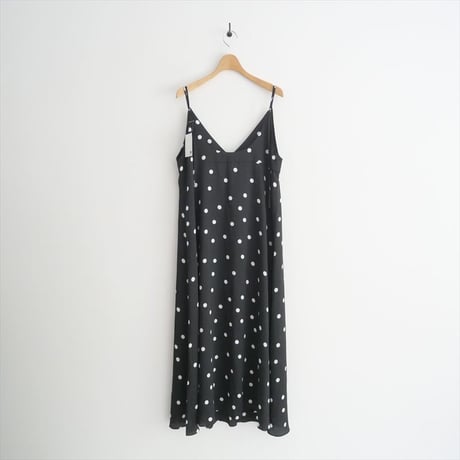 2024AW / SPICK&SPAN / ドットフレアキャミワンピース / 24040200103130 / 2509-0695