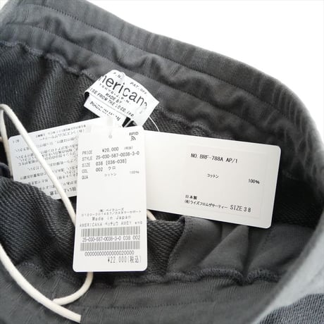 2025AW・人気完売品 / 未使用 / AP STUDIO別注 / AMERICANA / AMEY emblem SWEAT PANTS / 25030587003830 / 2512-0733