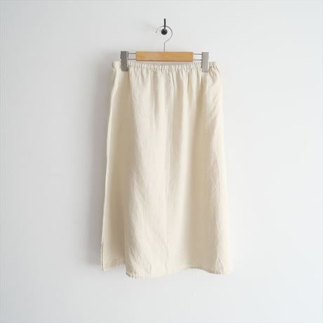 fog linen work / リネン　ペチコート　エクルベージュ / LHW070-571 / 2309-0540