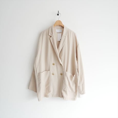 継続販売品 / 未使用 / ETRE TOKYO / ダブルブレストエアリージャケット / 1225301137-0 / 2511-0793