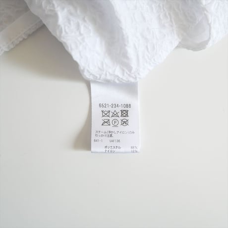 2023SS / 飯豊まりえさん着用 / Drawer / フラワージャガードフレアスリーブブラウス / 65212341088 / 2508-0173