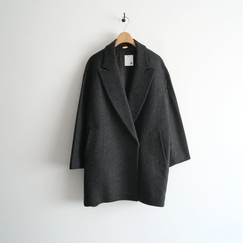 2021AW / MUSE de Deuxieme Classe / ネップツイード ハーフコ 2021AW / MUSE de Deuxieme Classe / ネップツイード ハーフコ