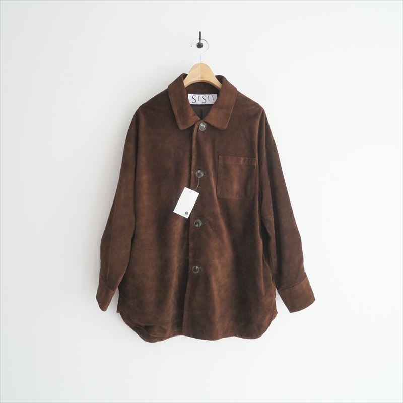〇2025 / Bshop別注 / Sisii / レザーシャツジャケット / BSG251L