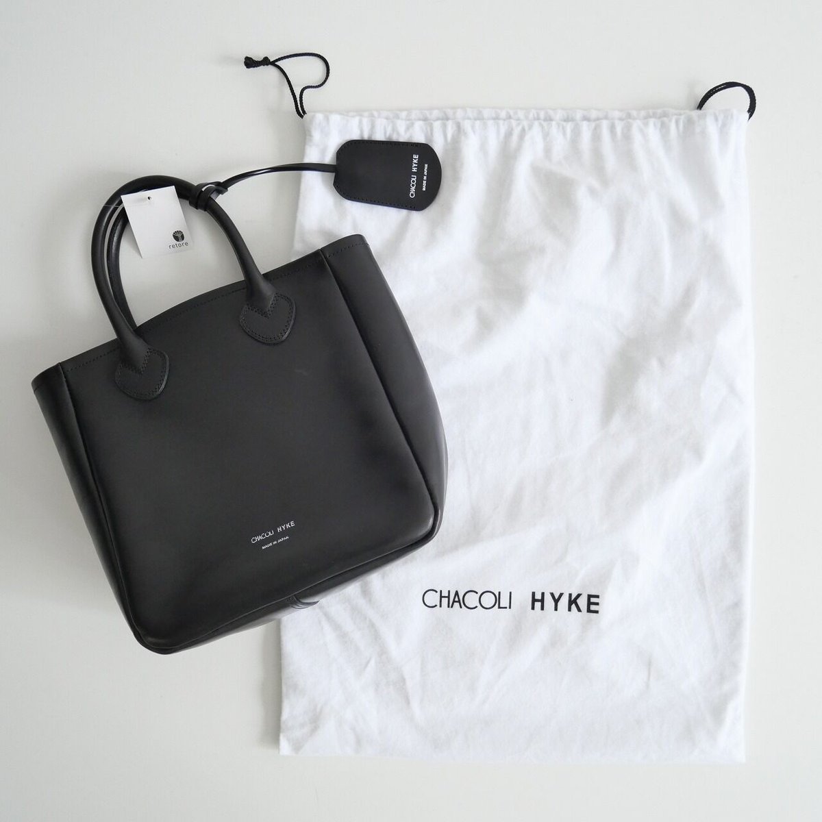 2022 / HYKE×CHACOLI / レザートートバッグ(スモール) / 2304-04 2022 / HYKE×CHACOLI / レザートートバッグ(スモール) / 2304-04