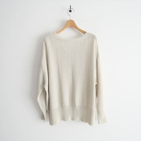 継続販売品 / FRAMeWORK / カノコ2WAY Back開きカーディガン / 23080220200010 / 2405-1418