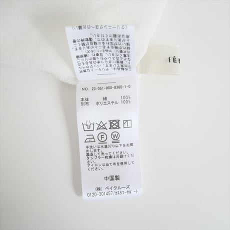 2023 / IENA / レースカラーブラウス / 23051900836010 / 2408-0086