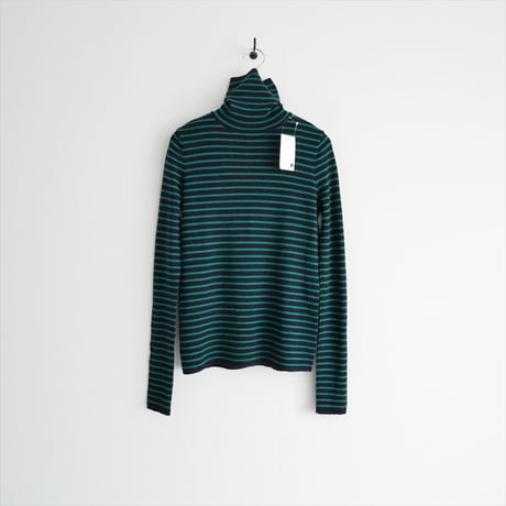 2022AW / L'Appartement / Border Turtleneck Knit / 22080560203530 / 2505-0227