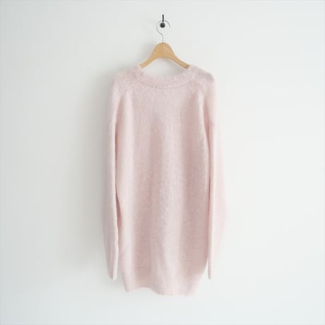 2022AW / AURALEE / BRUSHED SUPER KID MOHAIR KNIT LONG CARDIGAN / A22AC03KM / 2402-2027