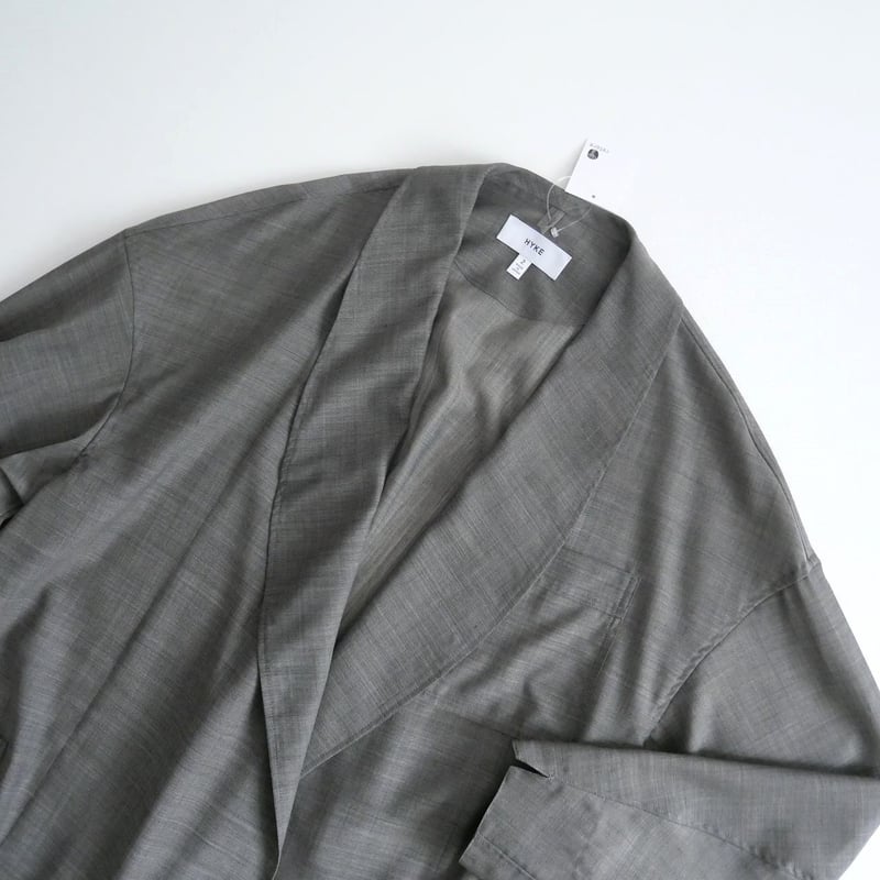 2022 / HYKE ハイク / W/P VOILE MEDICAL GOWN ガウン コー