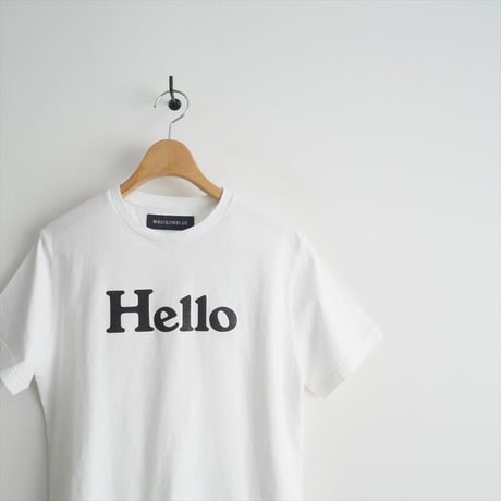 2024AW今季・人気完売品 / 未使用 / 10th限定 / MADISON BLUE / HELLO TEE PARIS Tシャツ  / MB244-7002 / 2411-0215