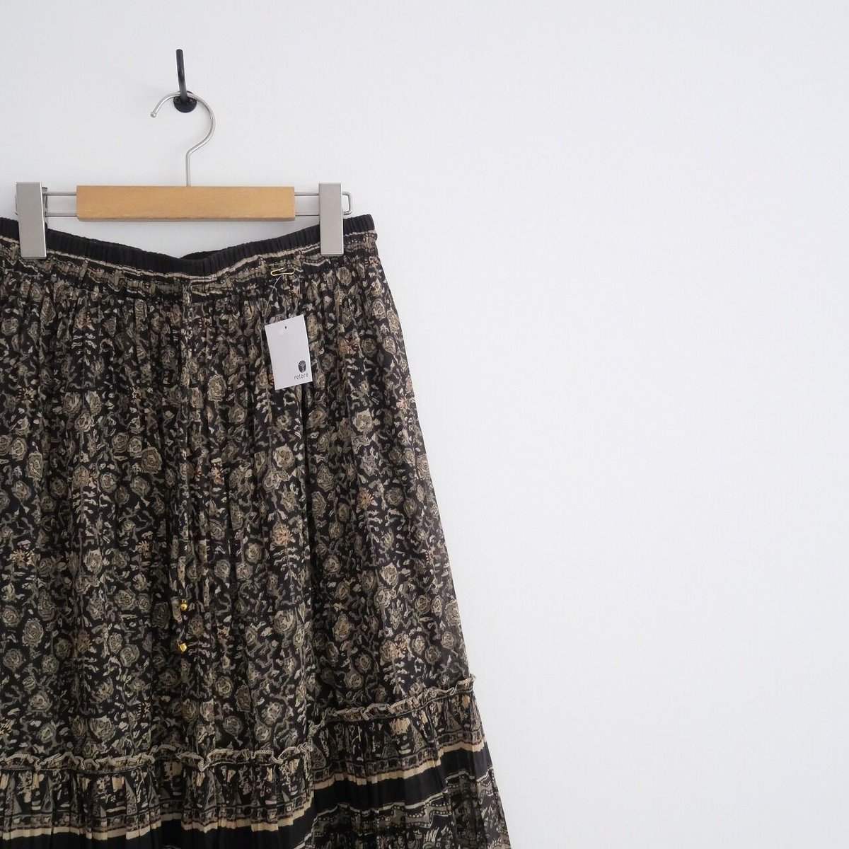 2021 / M.A.B.E / プリントマキシスカート / MUSE de Deuxiem 