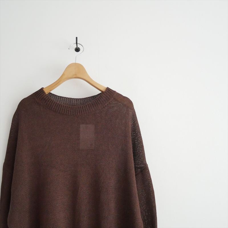 2025SS L'Appartement LINEN BF KNIT PULLOVER 250