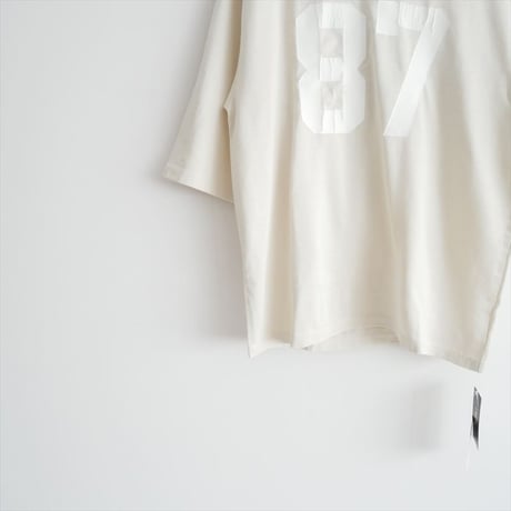 未使用 / L'Appartement別注 / GOOD GRIEF! / CRACKED PRINT FOOTBALL TEE / 2603-0894