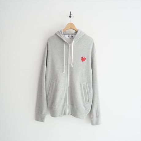 2025SS今季・人気完売サイズ / PLAY COMME des GARCONS / Unisex Zip-Up Hoodie / AX-T168 / 2506-2062