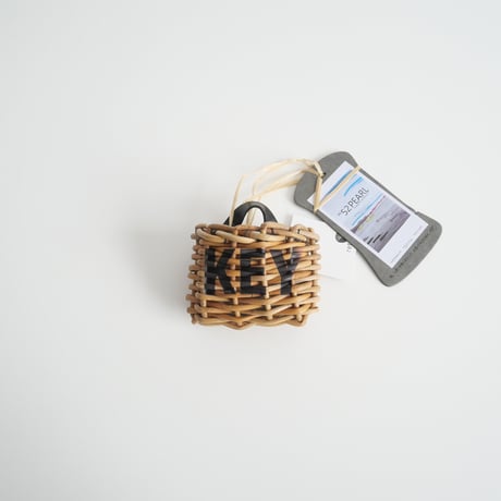 2023 / ebagos / FOR ROOM バスケット KEY BLACK / 43561 / 2312-0660