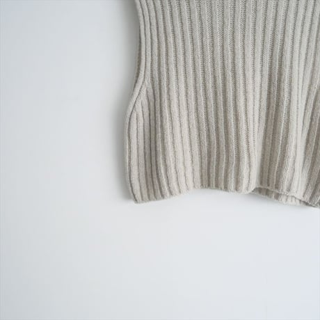 2023AW / evam eva / renew wool vest / E233K100 / 2410-1097