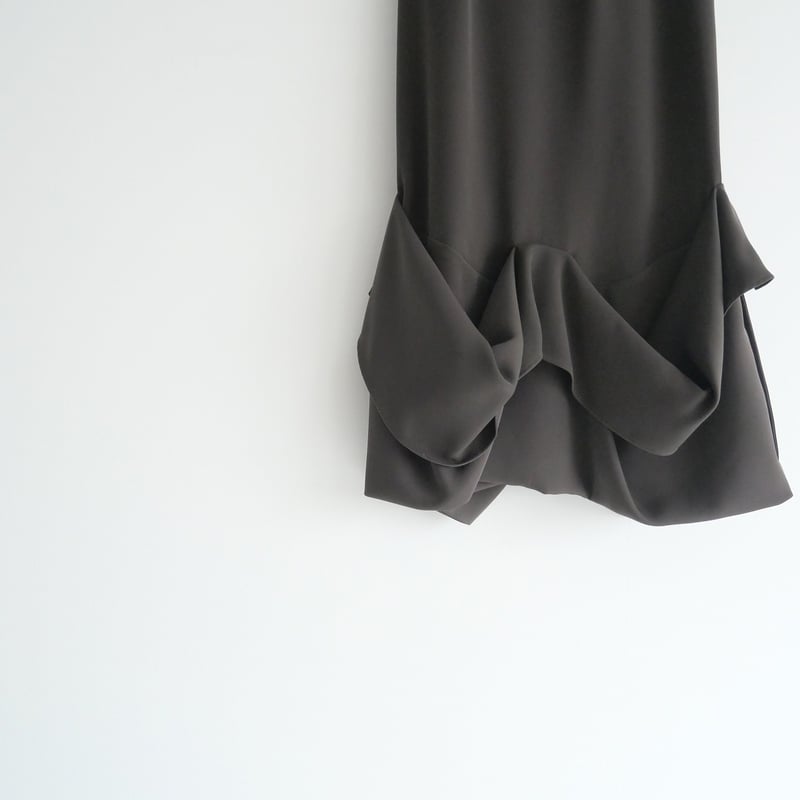 2023AW / ENFOLD / TACK DRAPE-HEME SKIRT / 300FA 2023AW / ENFOLD / TACK DRAPE-HEME SKIRT / 300FA
