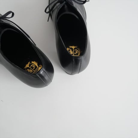 継続販売品 / chausser / LACE UP HEEL SHOES BL / C-2343 / 2410-0766