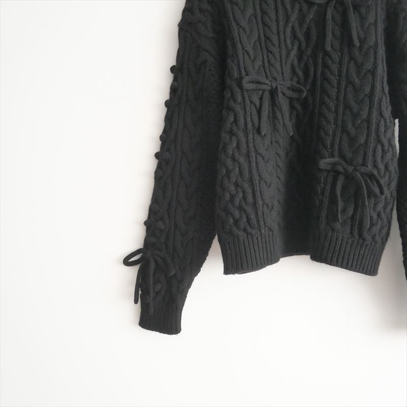2023AW・人気完売品 / Gypsohila / Ribbon Cable Knit /