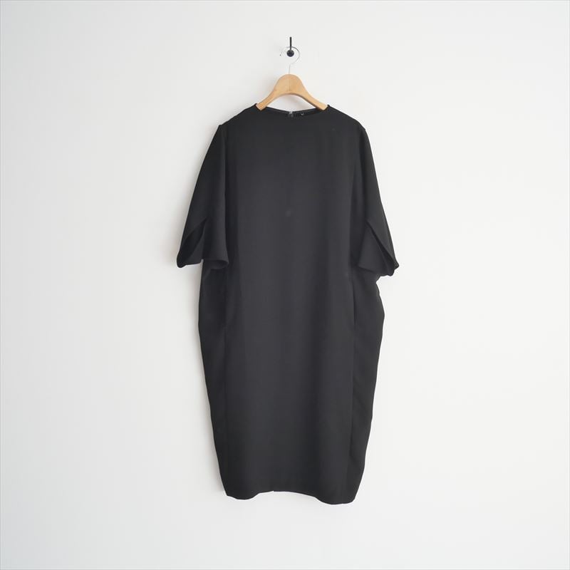 SOEJU ライトクロスコクーンシルエットワンピース ライトクロス