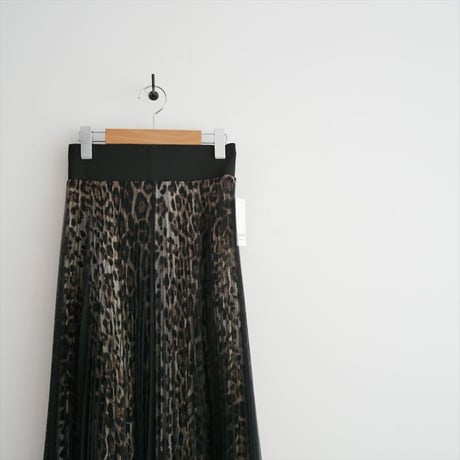 2025 未使用 DEUXIEME CLASSE購入品 LOYD FORD LEOPARD TULE SKIRT 25060510000510 2606-0728