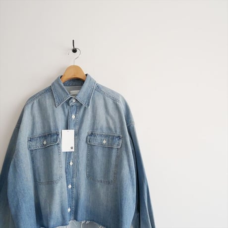 継続販売品 / Whim Gazette / デニムシャツ / WGZ1041104A0009 / 2511-0759