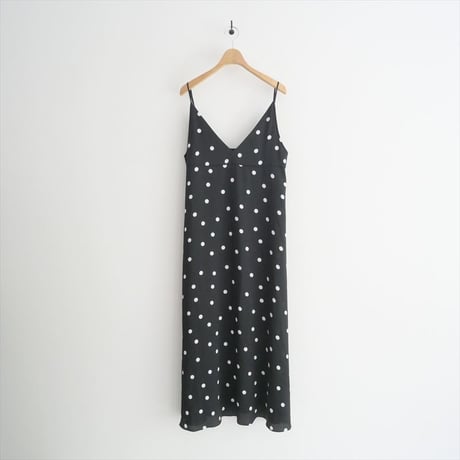 2024AW / SPICK&SPAN / ドットフレアキャミワンピース / 24040200103130 / 2509-0695
