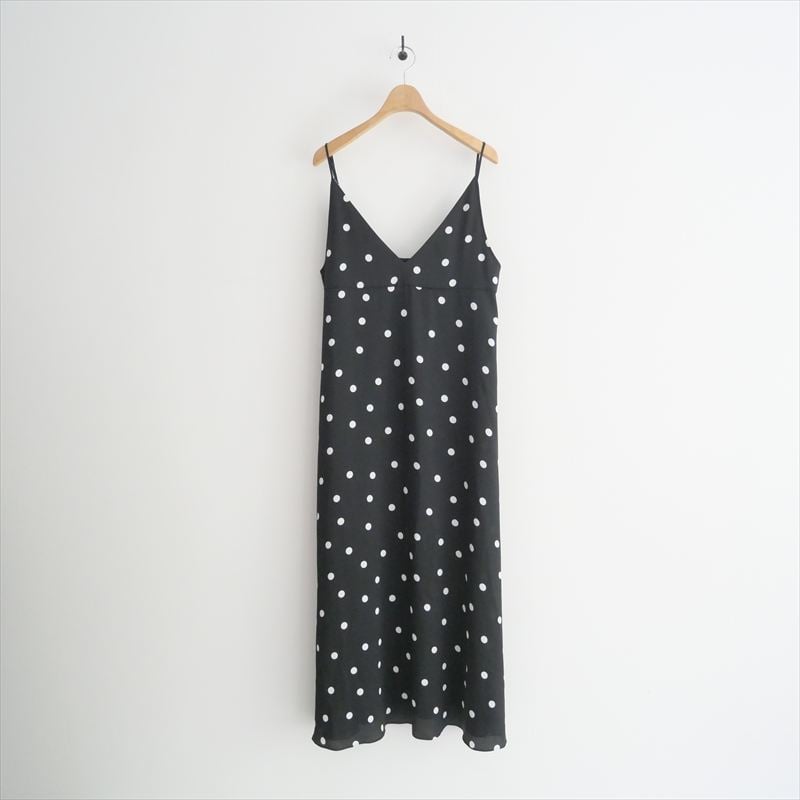 2024AW / SPICK&SPAN / ドットフレアキャミワンピース / 24040200