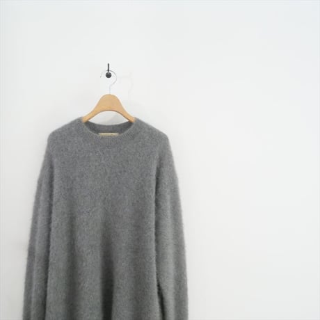 〇2024AW / Curensology / フォックスカシミヤアシメトリープルオーバー / CL406182ER / 2509-1028
