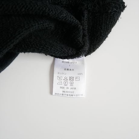 2024AW / ARGUE / ALLUMO SWEAT SET UP / AR24AW-AP020 / 2512-0142