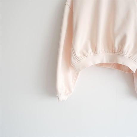 2025AW・人気完売品 / 東原亜希さんのブランド / N by Navy / BALLOON SHORT SWEAT TOP / 2512-1348
