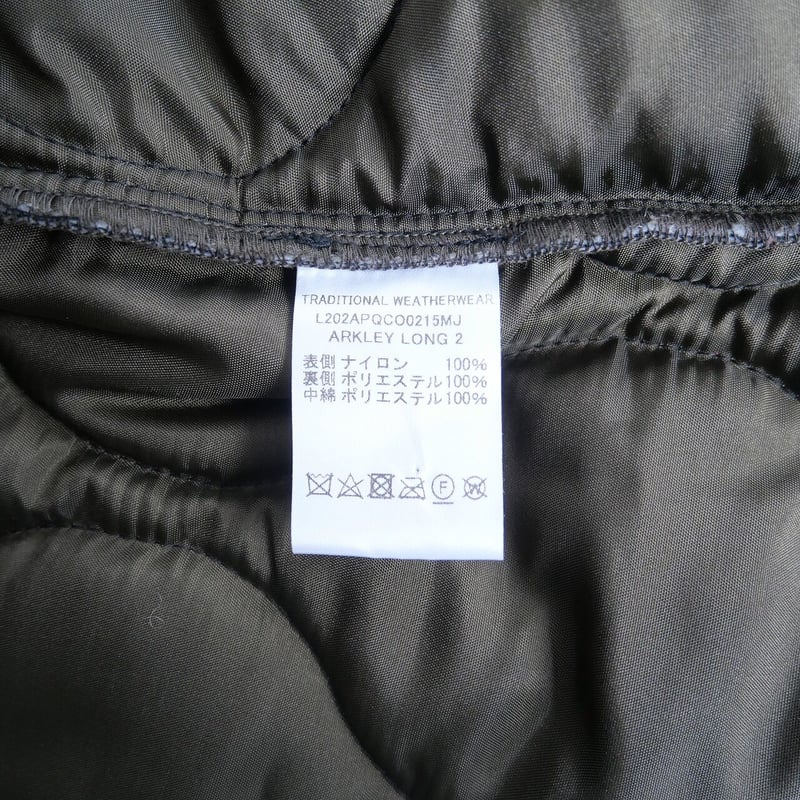 2020AW / Traditional Weatherwear / L202APQCO021