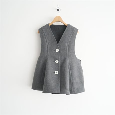 2024AW今季・人気完売品 / 未使用 / ENFOLD / SOLID VEST  / 300HA230-0690 / 2410-0900