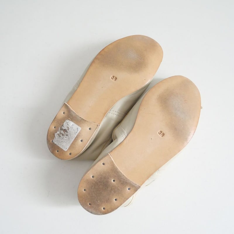 E. Porselli ベージュ バレエシューズ ポルセリ ベージュ バレエシューズ No.35 Beige | porsellina
