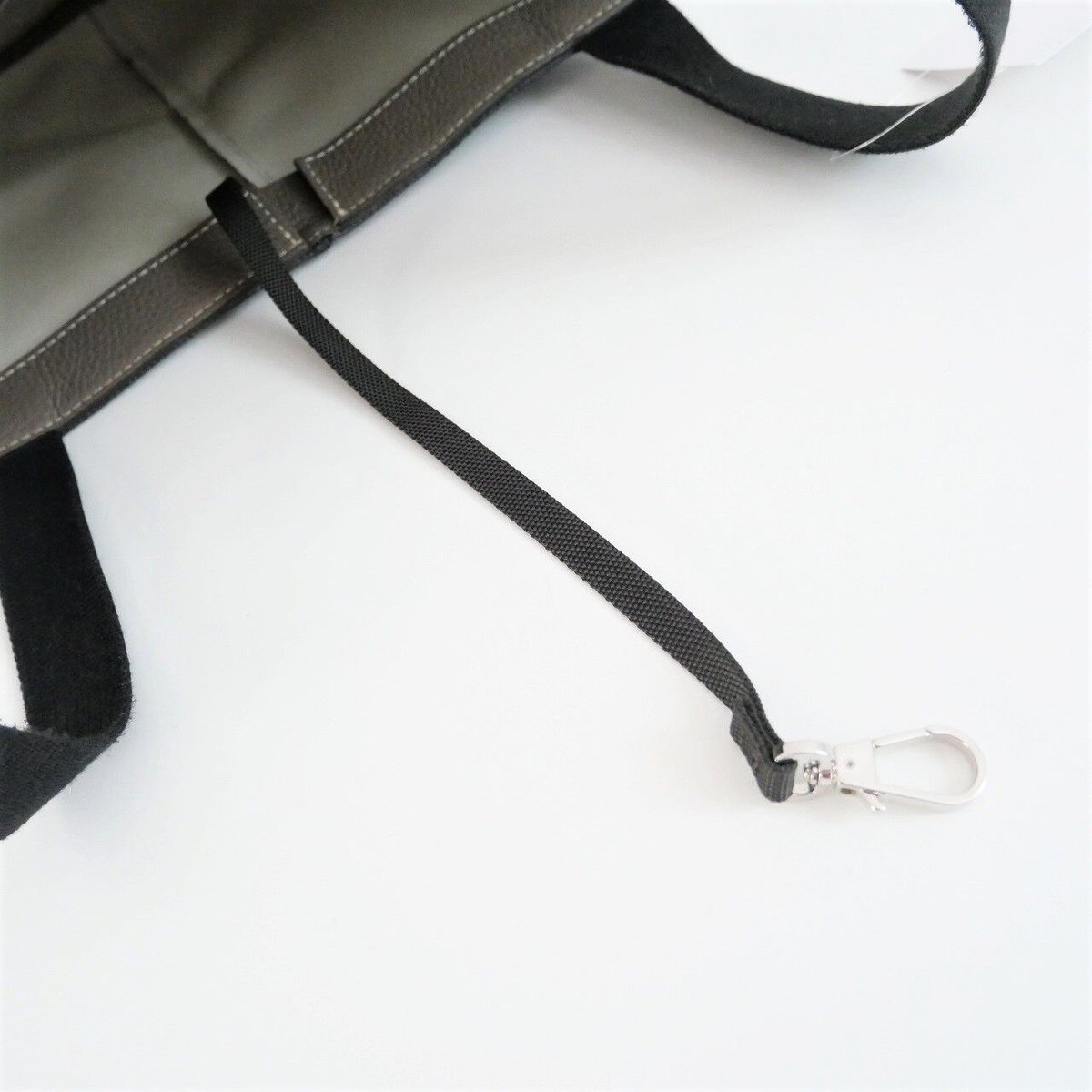 Herve Chapelier / 827GG(舟型トートM) ノワール×ノワール Herve Chapelier / 827GG(舟型トートM) ノワール×ノワール