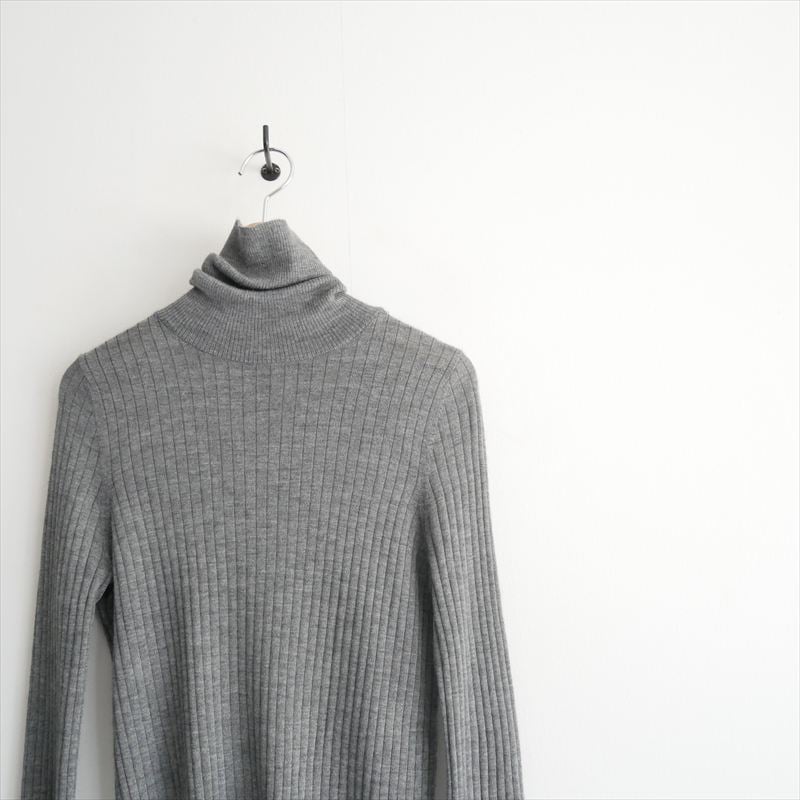 継続販売品 / Drawer / 18G カシミヤシルクリブタートルニット / 6513