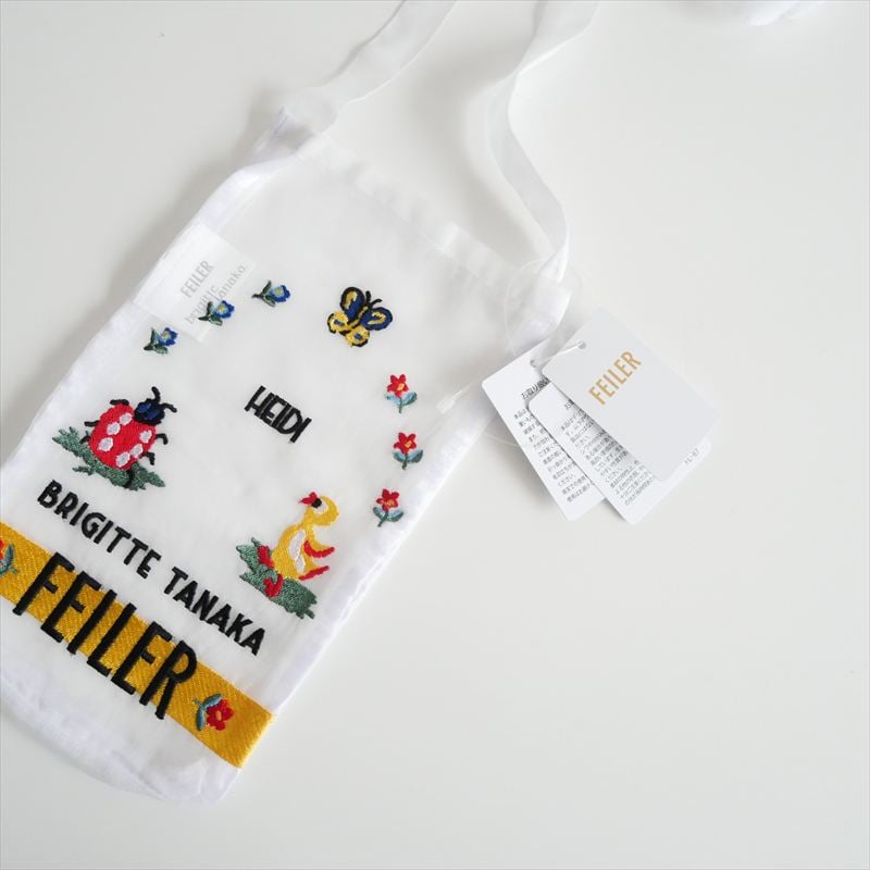 お*る様 フェイラーハイジ　ミニショルダー　ブリジットタナカコラボ 2025・人気完売品 / 未使用 / BRIGITTE TANAKAコラボ / FEILER