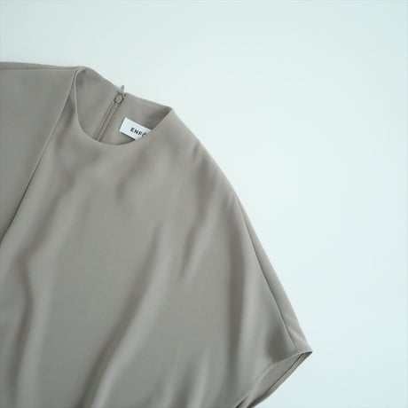 2022AW / 未使用 / ENFOLD / PEダブルクロス Square Tie PULLOVER / 300FA130-1540 / 2409-1018