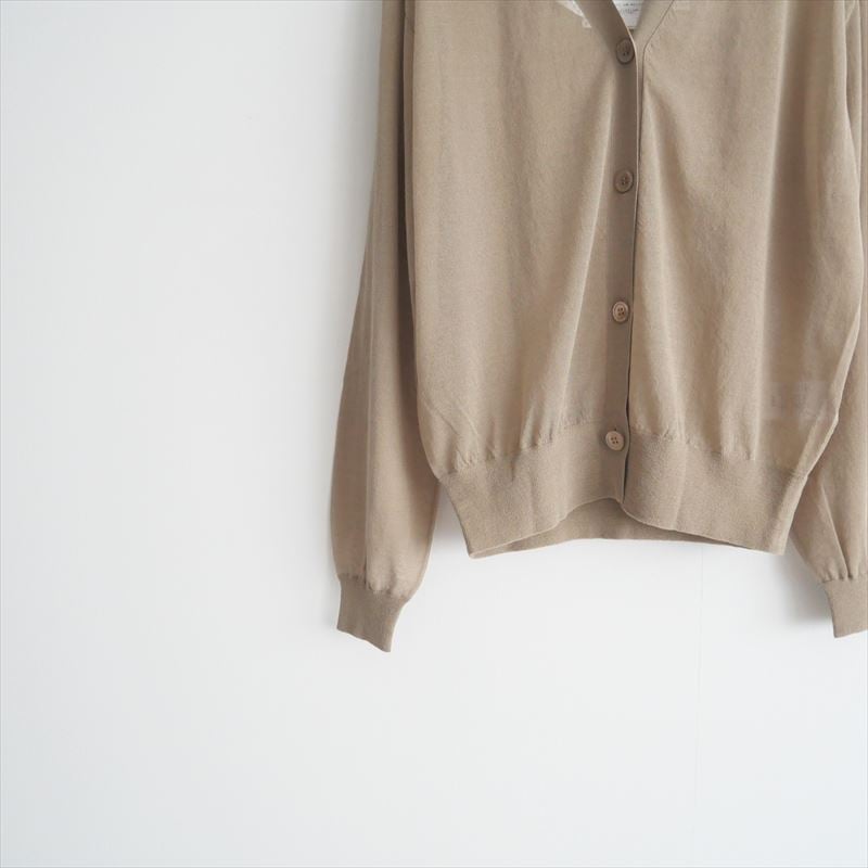 【新品未使用】Deuxieme Classe VOILE Vネック カーディガン セール】VOILE Vネック カーディガン（ニット/セーター