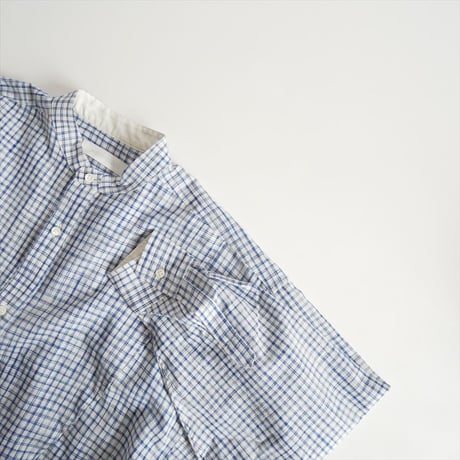 ASEEDONCLOUD / Homey cloth check リネンブラウス  / 221602 / 2509-2124