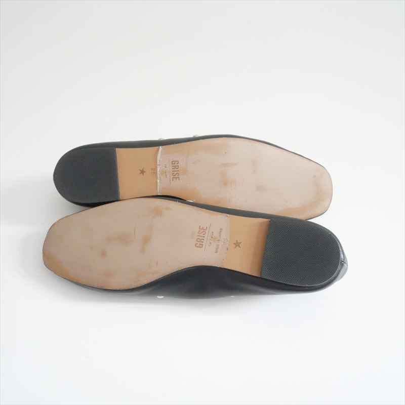 完売品 LETALON GRISEレザーEDGEアイレットメリージェーン LE TALON（ルタロン）の「《予約》GRISEレザーEDGEスタッズ