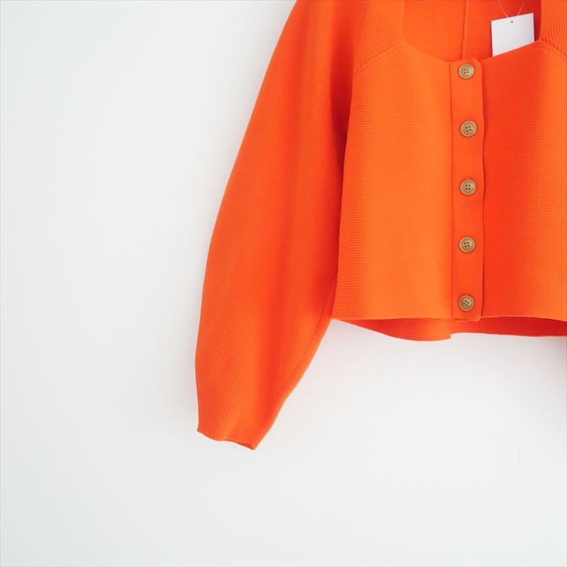 2023AW / Room no.8 / ROYAL RIB SQUARE/N TOPS /