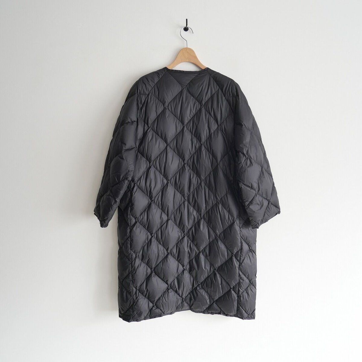 ノーク NORC キルティングコート ロングダウン カーキ サイズ2 TAION