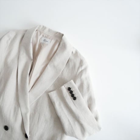 未使用 / Lisiere / L'Appartement / Linen W Jacket / 22010560102310 / 2511-0513