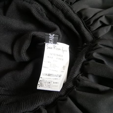2025SS / Sea Room lynn / Knit Dockingバルーンノースリーブトップス / 121515458 / 2508-1331