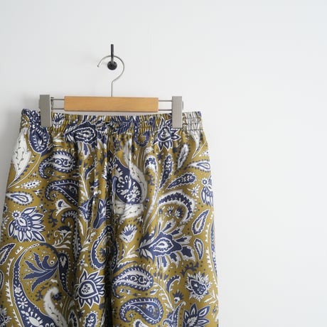 2023SS / 未使用 / L'Appartement購入品 / BANANATIME / EASY PANT (JUMBO PAISLEY) /  2403-1028
