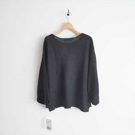2022SS / 未使用 / L'Appartement / Linen Boat Neck Knit / 22080560104510 / 2409-0836