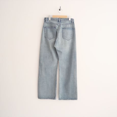 2025SS・人気完売品 / AURALEE / SELVEDGE FADED LIGHT DENIM PANTS / A25SP06DE / 2508-0791