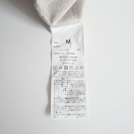 2024SS・人気完売品 / L'Appartement別注 / REMI RELIEF /  VENTURA HALF SLEEVE T SHIRT / 2411-0308