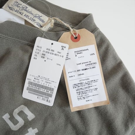 2024SS今季 / 未使用 / L'Appartement別注 / REMI RELIEF / L.A.C.A.L. T SHIRTS / 24070570007110 / 2407-0802